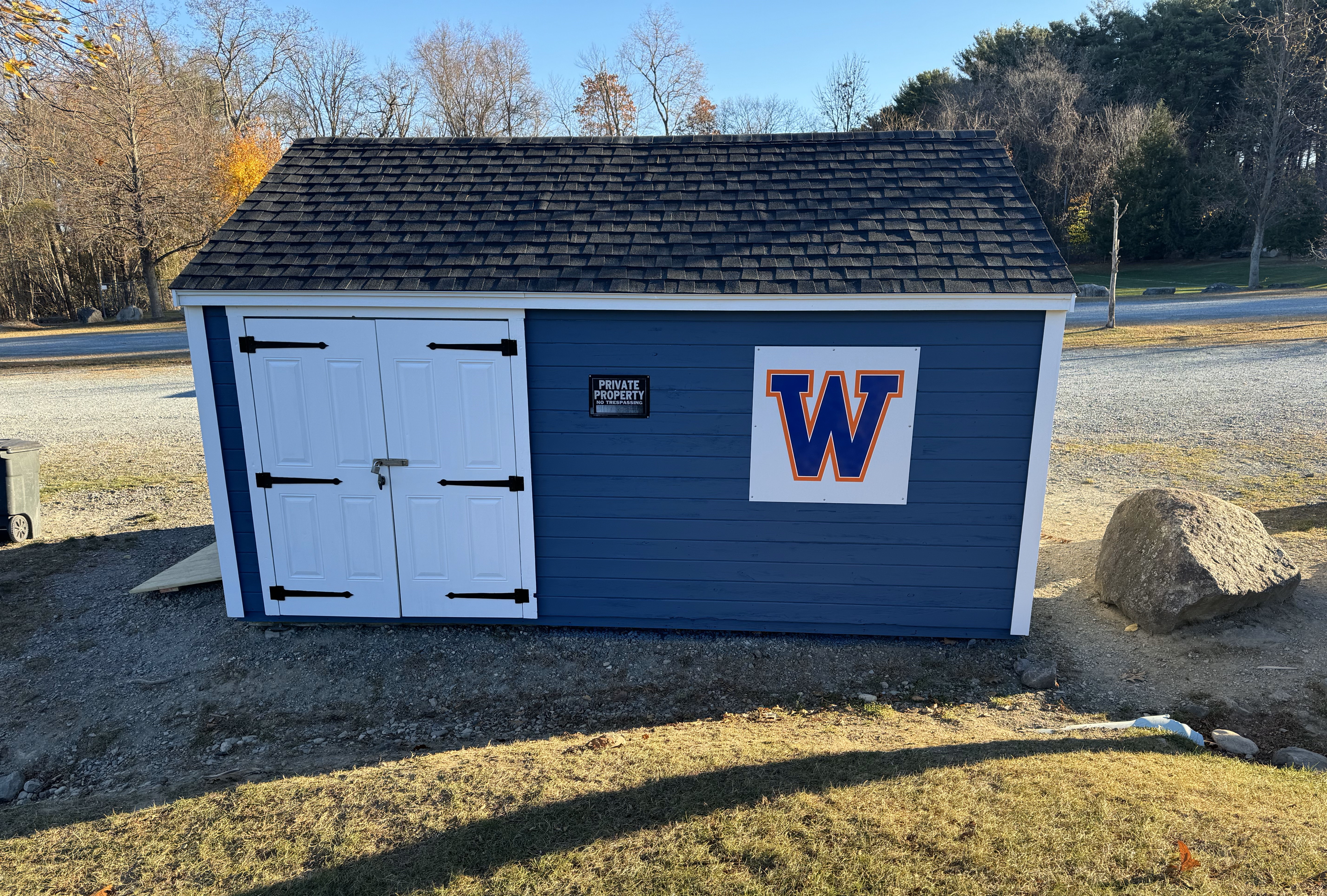 The refinished shed